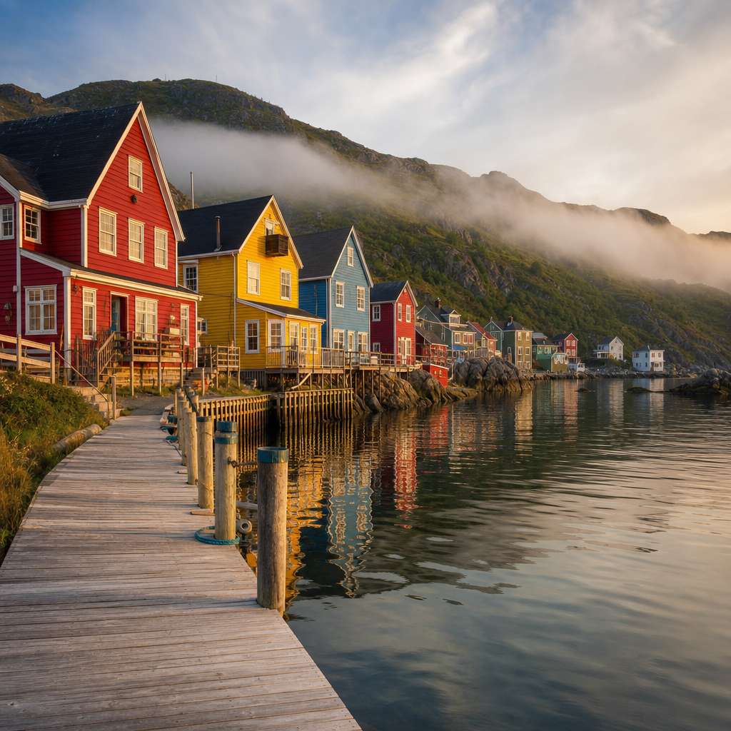 Newfoundland’s Charming Towns: A Visual Tour of Picturesque Villages and Colorful Houses